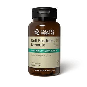 Nature's Sunshine Gall Bladder Formula -- 100 Capsules