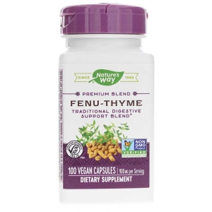 Nature's Way Fenu-Thyme -- 100 Vegan Capsules