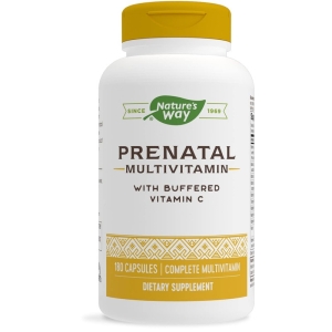 Nature's Way Prenatal Multivitamin -- 180 Capsules