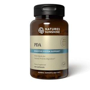 Nature's Sunshine PDA Combination (Protein Digestive Aid) -- 180 Capsules