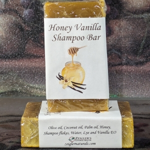 Zeigler's Honey Vanilla Shampoo - Soap Bar - 1 for $3.00