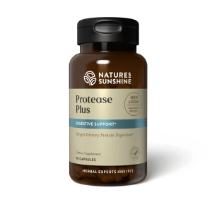 Nature's Sunshine Protease Plus -- 90 Capsules