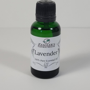 Zeigler's Lavender Essential Oil -- 10 ml, 1 oz, 4 oz - 1 oz