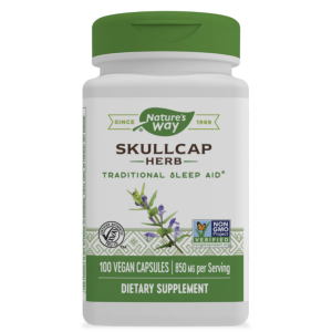 Nature's Way Skullcap Herb -- 100 Vegan Capsules