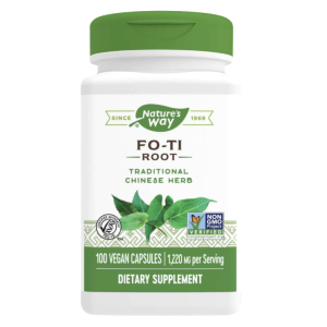 Nature's Way Fo-Ti Root -- 100 Vegan Capsules