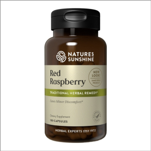 Nature's Sunshine Red Raspberry -- 100 Capsules