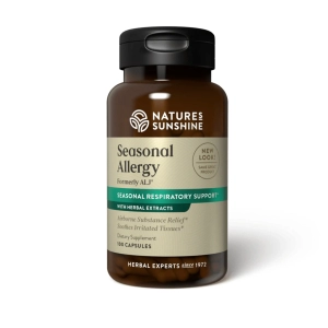 Nature's Sunshine Seasonal Allergy (Formerly ALJ) -- 100 Capsules