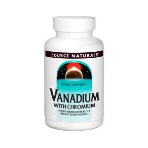 Source Naturals Vanadium with Chromium -- 90 Tablets