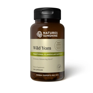 Nature's Sunshine Wild Yam -- 100 Capsules