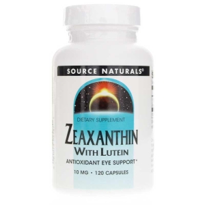 Source Naturals Zeaxanthin with Lutein -- 10 mg - 120 capsules