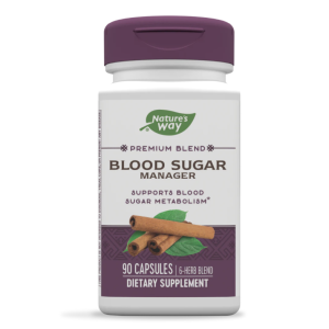 Nature's Way Blood Sugar Manager -- 90 Capsules